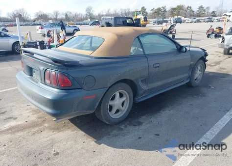 1997 Ford Mustang Gt from USA, damaged, VIN 1FALP45X3VF127468